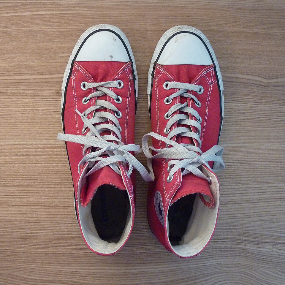 Chuck Taylor All Star en color Rojo