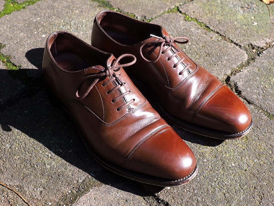 Zapato Oxford de Cuero